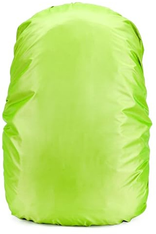 Vmoomax Housse de pluie imperméable pour cartable et sac à dos - Housse de pluie réfléchissante avec élastique - Résistante et compatible avec les sacs à dos de 18 à 35 l - Visibilité et sécurité en