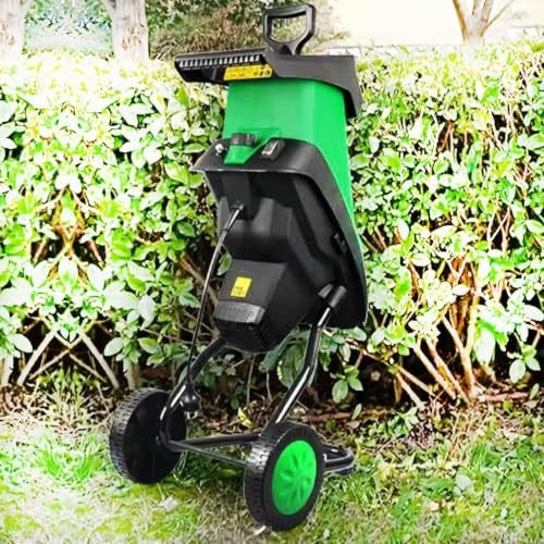 XueFulxion Biotrituratore Elettrico 2400w, Spessore Taglio Massimo 39 Mm