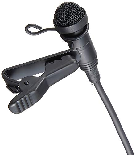 Tascam TM-10L Lavalier-Mikrofon mit Schraubverschluss, Schwarz