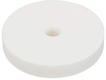 sourcing map Muelas abrasivas de banco de 5 pulgadas Óxido de aluminio blanco wa 60 granos Granallado superficial