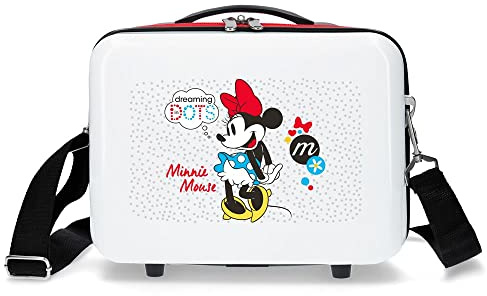 Disney Unisex – Erwachsene Toilettentasche Rot
