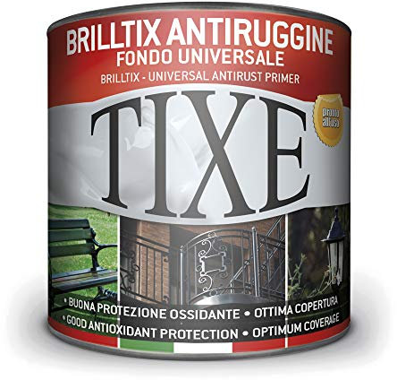 TIXE 104.841 Brilltix Smalto Antiruggine, Bianco, 2.5 l