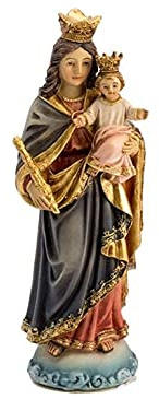 JSA Figura Virgen Maria AUXILIADORA (13_cm)