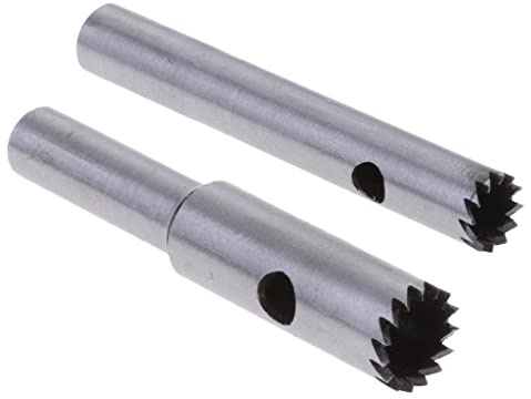 Lot de 2 forets à billes en carbure de tungstène pour le travail du bois Diamètre 6 mm et 8 mm
