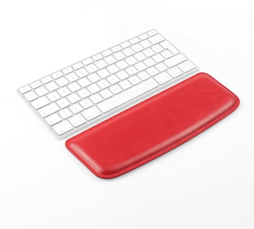 Londo Echtes Leder Tastaturpad - Premium Ergonomische Unterstützung für Komfortables Tippen bei der Arbeit und zu Hause