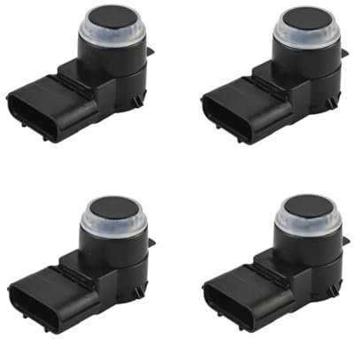 Einparkhilfe Parksensor Rückfahrradar, 4 Stück Für Acura RLX, Für Cr-V, Für Accord 39680-Tv0-E11, 39680-Tja-H01, 39680-T4N-H11 (Schwarz)