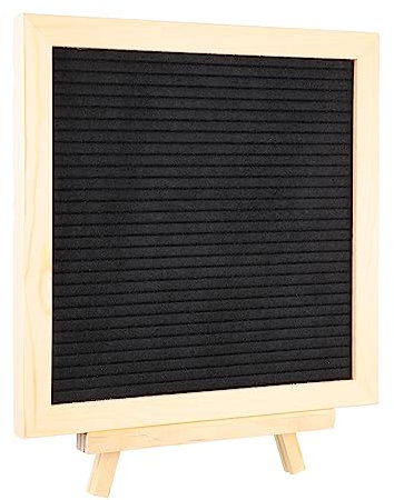 COHEALI 1 Satz Nachrichtentafel durchsage ankündigung filztafel Letter board Mehrzweck decor Willkommensschild Bürodekoration die Büroeinrichtung Brief Filzbrett Filz-Message-Board Holz