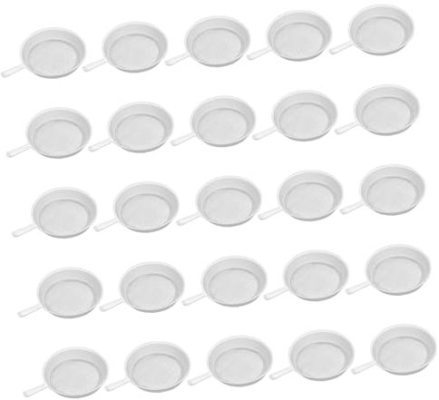 OKUMEYR Filtro de Malla para Líquidos de Medicina China, Colador Pequeño de Alimentario, 100 Unidades para Filtrar Medicamentos, Hojas de Té y Cocina Doméstica