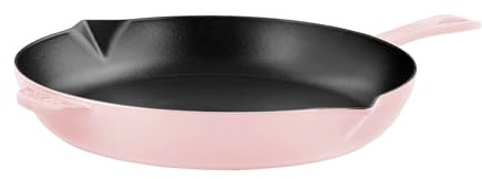 Staub Cast Iron 12-inch Fry Pan - Peony Pink
