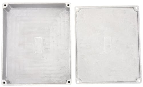 TOYANDONA Aluminium Stompbox Gehäuse Für Gitarre Pedalbox Effektgehäuse Metallbox Aus Druckguss Für Musikinstrumente