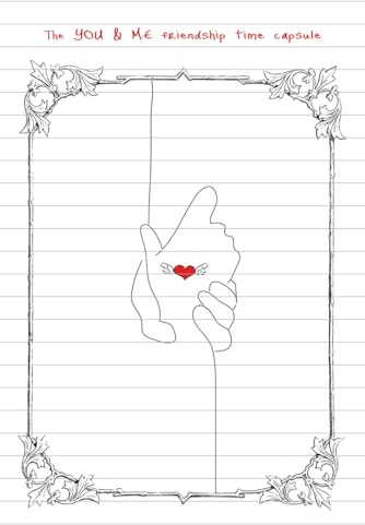 The You & Me friendship time capsule: A Back-and-Forth BFF Journal with Fun Prompts, Activities, and Memories to Share — 6x4 inch Gift for Girls