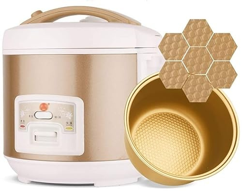 Cuiseur à riz anti-adhésif 2L avec fonction chaude, cuisson à une touche, idéal pour 1 à 7 personnes, appareil électroménager compact pour un riz parfait à chaque fois