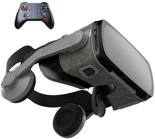 Gafas 3D de Realidad Virtual, Gafas VR, 3D VR Gafas de Realidad Virtual, Gafas 3D VR para Smartphone, Compatible 4.7-7.2 Inch' Smartphone Amplia compatibilidad por Android/iOS(C)