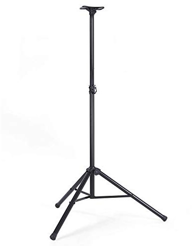 SSL Satellites DJ PA Disco Speaker Stands Folding Tripod Leg Black with Mounting Adapter/Top Hat