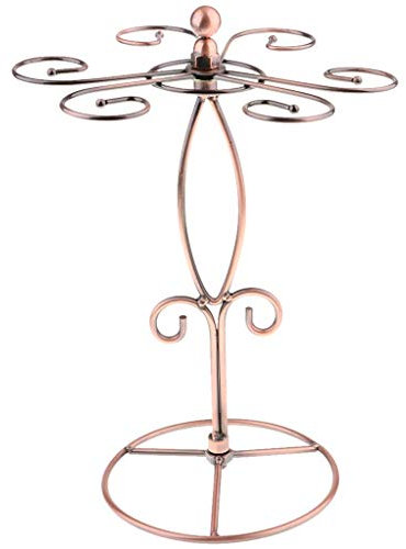 Tubayia Vintage Eisen Weinglashalter Gläserhalter Weinglasregal Weinglas Halter Rack für Zuhause, Restaurant, Bar