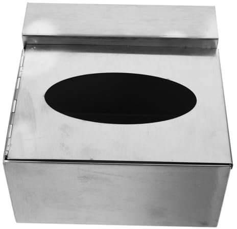 Generic Wall Mounted Glove Box Holder Organizer for and Hospital Stainless Steel Glove Dispenser Easy Access Design Suitable for Multiple Locations