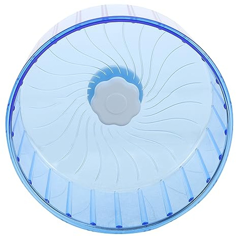 Milisten Roue De Hamster Silencieuse Roue d'exercice pour Hamster Cochon d'Inde Gerbilles Et Chinchilla Bord Rond Sécurisé 5.51X5.51X3.94In pour Cage