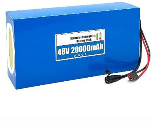48V 20AH Batteria Di Ricambio per Bicicletta Elettrica 13S3P E-Bike Batería Panel De Protección Integrado con Cargador Batería De Litio Impermeable XT30