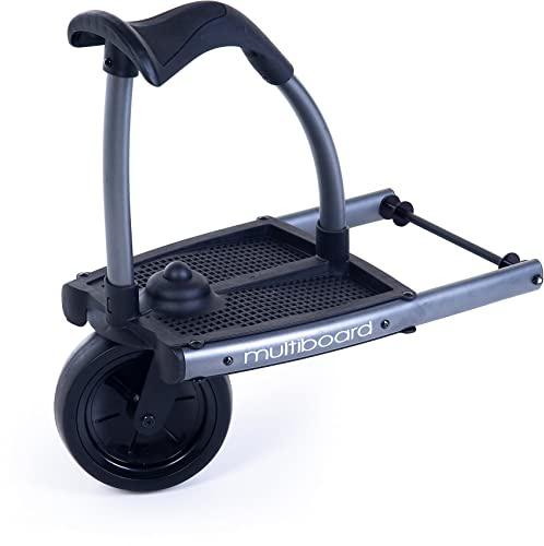 TFK Multiboard pour Joggster, Twin accessoires pour poussette planche pour poussette, Cold grey