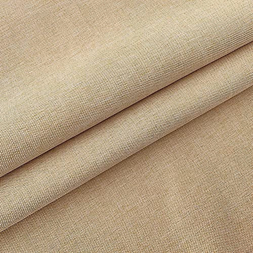 Feines Polyester-Leinenstoff, Polstermöbel, DIY, Sofa, Stuhlkissen, Sessel, Kissen, Möbelbezug, waschbar, Leinen, 148 cm Breite
