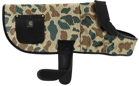 Carhartt Hunde Mantel Sherpa Isulated Dog Chore Coat, Duck Camo - Beige, XL, P000468