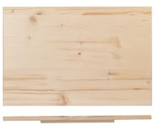 Home Planche à pâtes en Bois Massif, 60 x 40 cm