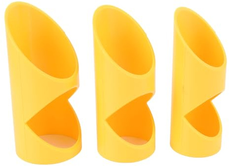 Rohrschneideanleitung, Isolierschaum-Rohrschneider-Werkzeug, Isolierschneidevorrichtung, ABS, Präzises Schneiden von Schaumstoffrohrisolierungen für die Meisten Rohre (YELLOW)