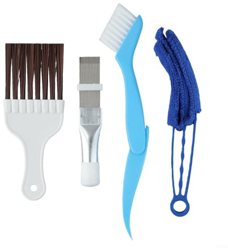 Air Conditioning System Maintenance Set with 4 PCS Fin Brushes and Cleaners