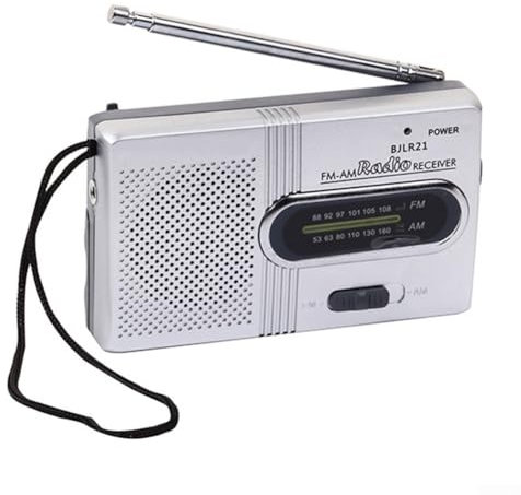 Radio tascabile retrò SW AM FM, palmare, con antenna telescopica e alimentazione a batteria, per anziani