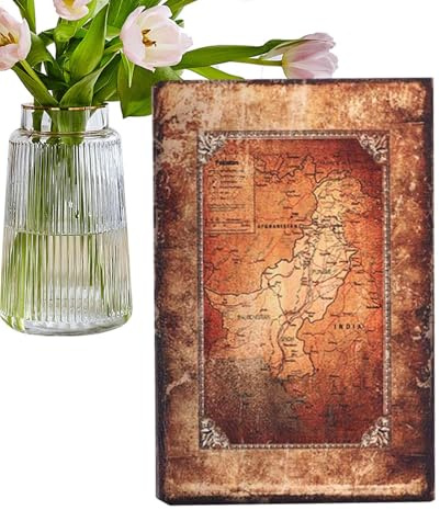 Genérico Libros Falsos Decorativos, Caja Libro Decorativa Vintage, Caja Multiusos para Salón, Estantería Y Mesa De Centro