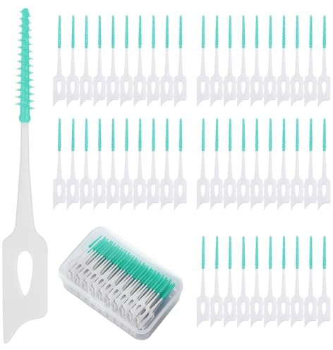 220 Pcs Brossettes Interdentaires, Bâton de Fil Dentaire, Brosette Dentaires, Bâtonnet Interdentaire pour le Nettoyage, Outil de Nettoyage de Dents pour Inter Dentaire Hygiène Interdentaire