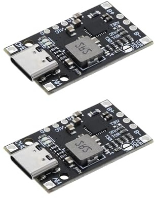 2 pezzi 2S 3S BMS scheda di protezione per caricabatterie, modulo di ricarica batteria al litio, 30,8 X 18,3 X 5 mm, modulo di ricarica per batterie al litio o polimero