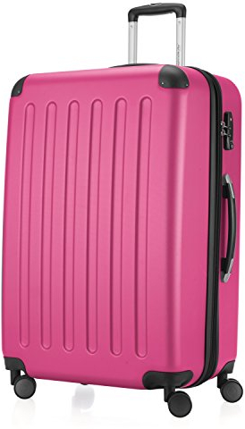 Hauptstadtkoffer - Spree - Hartschalen-KofferTrolley Rollkoffer Reisekoffer, TSA, 75 cm, 119 Liter, Magenta