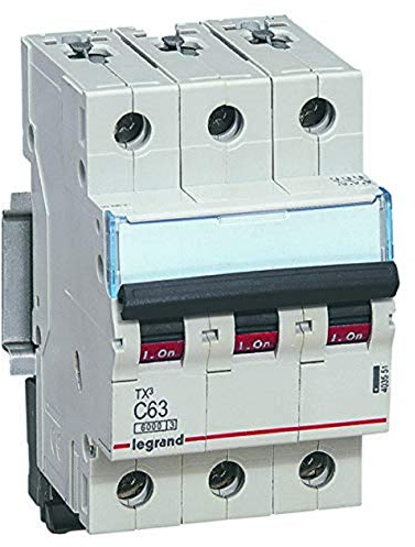 Legrand 403405 TX3 LS B32A 3P 6KA 3M Color blanco interruptor de luz