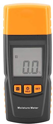 Misuratore di umidità legno display LCD GM605, Tester di umidità portatile, Rilevatore di misurazione dell'umidità digitale per ceppi di legna ardere