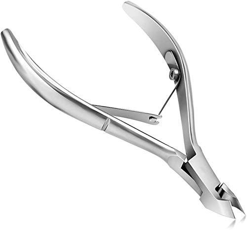 Sunnysam Pince à cuticules en acier inoxydable pour les cuticules des mains et des pieds - Professionnel Cuticules Coupe-cuticules