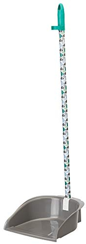 VIGAR Recogedor Plegable Essential Geom, PP, Gris, 25x25x78