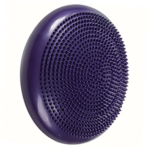 BIUDECO Aufblasbares Balance Disc Sitzkissen Mit Handpumpe Ergonomisches Wackelkissen Zur Stärkung Der Rumpfmuskulatur Der Haltung Und Linderung Von Rückenschmerzen