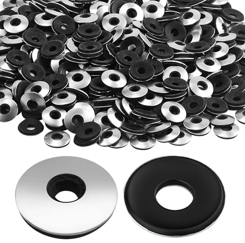 Rondelle Piatte 200pezzi Rondelle di Tenuta con Guarnizione EPDM per Elettrodomestici Macchinari Industriali Edilizia Viti Tenuta M6.3 x 16 mm Spessore 2.5mm (M6.3 x 16 mm)