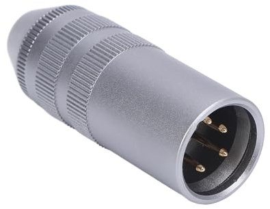 Connettore per Altoparlante Alimentato con Adattatore XLR da 2,5 Mm per Maschio Femmina, Cavi per Microfono