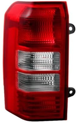 Generisch Rücklicht Hinten Auto-Rücklicht-Baugruppe für Jeep Patriot 2008–2017, für Rückfahrleuchte, hintere Stoßstange für Signal-Rücklicht,5160364AF,5160365AE(Left)