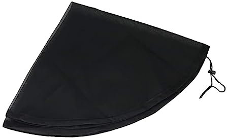 BESPORTBLE Outdoor Water Barrel Protective Cover Insect Filter Net, 60cm Diameter Rainwater Collection Mesh Cover for Water Tank and Bucket Storage