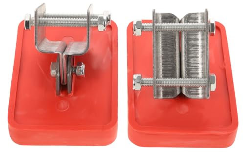 HOMSFOU 2pcs Stable Ladder Foot Mat Replacement Pads for Ladder Guard Home Supplies