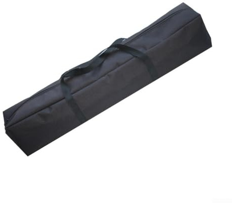 Jotekonoby Sac de rangement pour chaise de camping 600D Oxford imperméable, housse de transport pour chaises pliantes, tentes, équipement d'extérieur, grande capacité avec poignées, noir (100 x 20 x