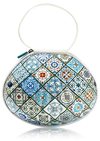 Braiou Hard Travel Case for Silicone Bras [A-DD Cup] Premium Bikini Storage Organizer Portable Nubra Lingerie Underwear Storage Bag