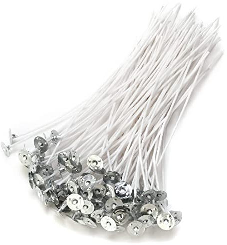 100 Stück Kerzendocht, Cotton Candle Wick, Rußfreie Kerzendochte,12 cm Natürliche Baumwolle Kerzendocht, Dochte Für Kerzen, Lange Brenndauer, Für Kerzen Selber Machen (12cm)