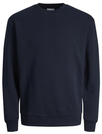 JACK & JONES Herr Jjebradley Sweat Crew Noos Jnr Maillot de survêtement, Mörkblå, 164