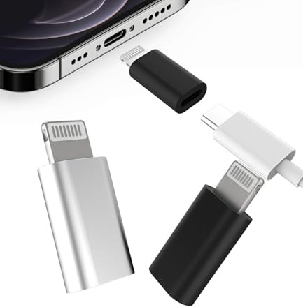 Adaptateur USB C vers Lightning (3 Pack) Type-c Femelle Jack Câbles pour Apple Mâle Fiche Convertisseur Type C Câble Prise Accessoires pour iPhone 14 13 12 11 Pro Max 7 8 Plus X SE XS XR pour iPad Air