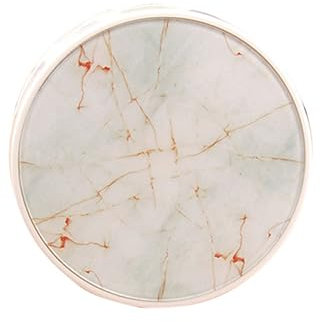 JECOMPRIS Marble Case Holder Portable Contact Lenses Storage Box with Lid for Travel and Home Use Sturdy Eye Care Container