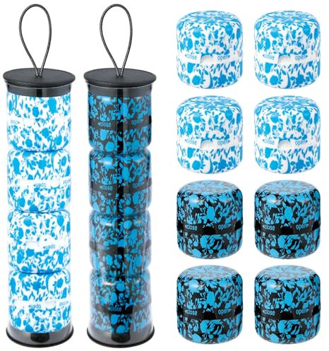 Eco-Fused 8x Shoe Odor Elimination Pods, Rimuovi Odori Scarpe, Neutralizzatore di Odori per Scarpe, Borsa da Palestra, Armadio, Armadietto, Stivali, Auto, Deodorante a Sfera - Ocean Fresh/Linen